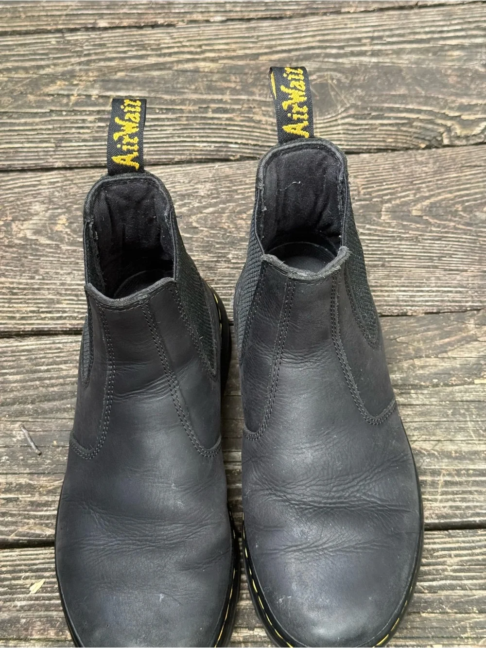 Dr. Martens Womens Black Chelsea Boots. Size 7